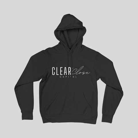 Clear to Close Branded Hoodie