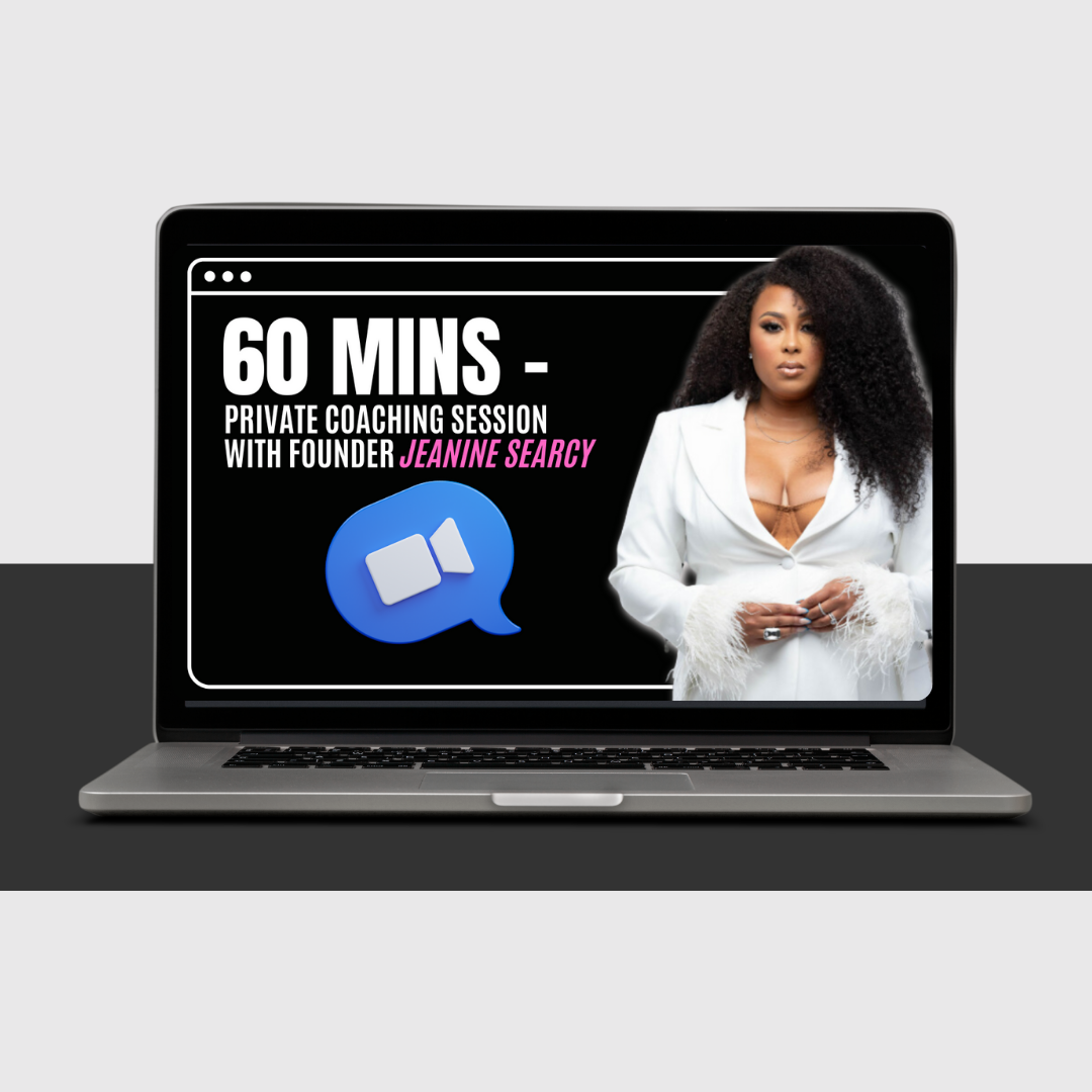 60 mins - Private Coaching Session with Founder Jeanine Searcy