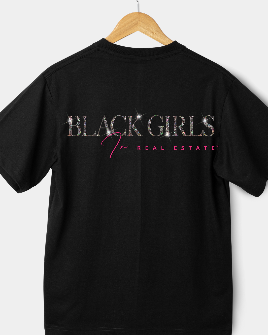 Black Girls In Real Estate Black T-shirt