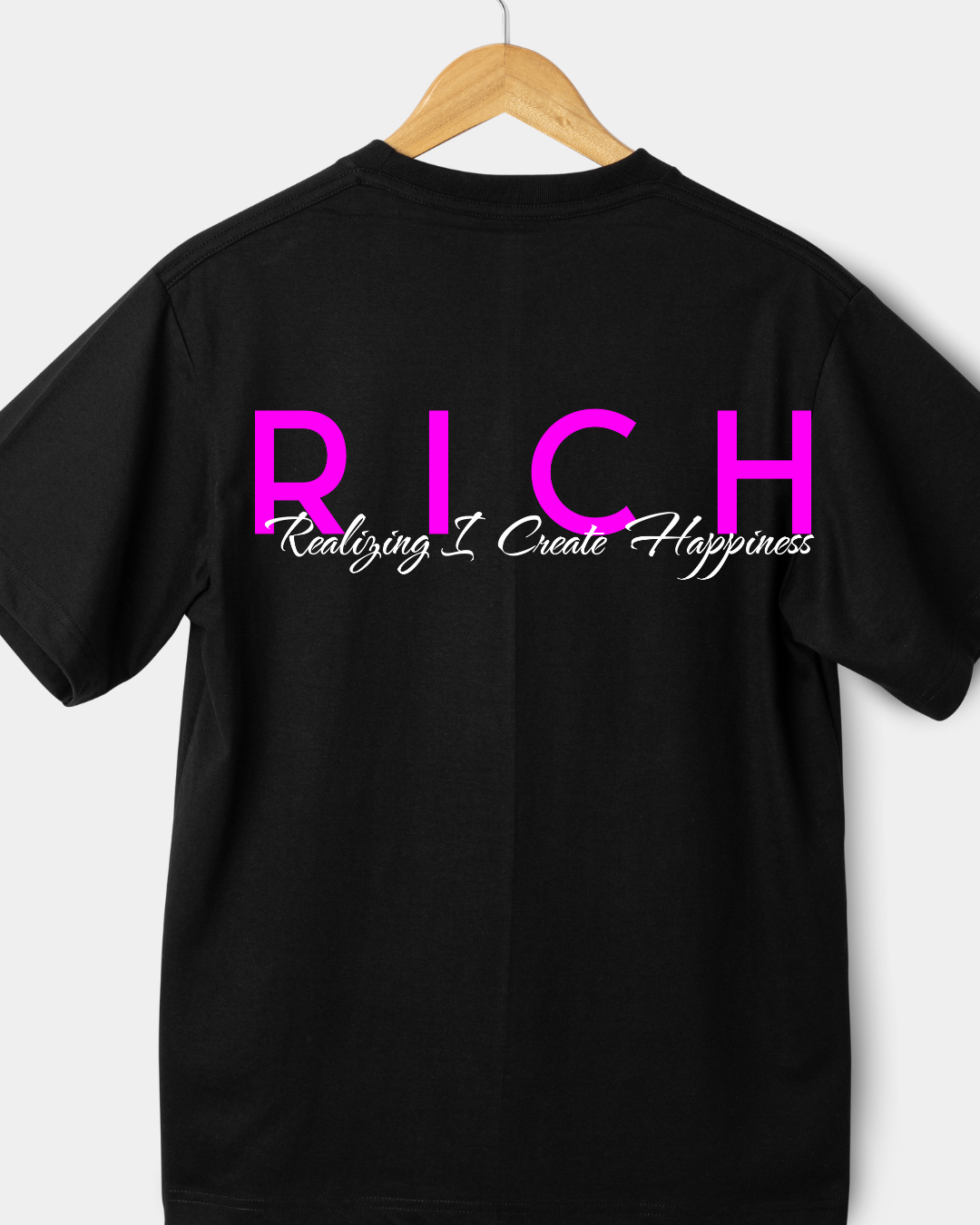Black Girls In Real Estate RICH Black T-shirt