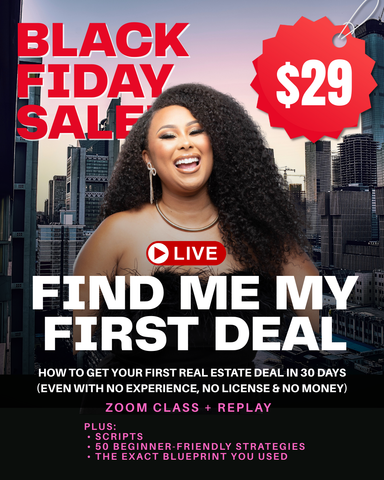 Find Me My First Deal