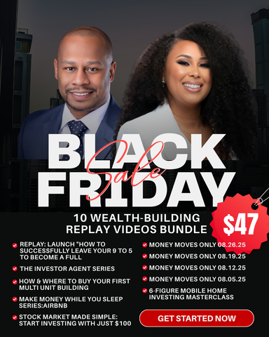 Black Friday Sale: 10 Replay Wealth Videos Bundle
