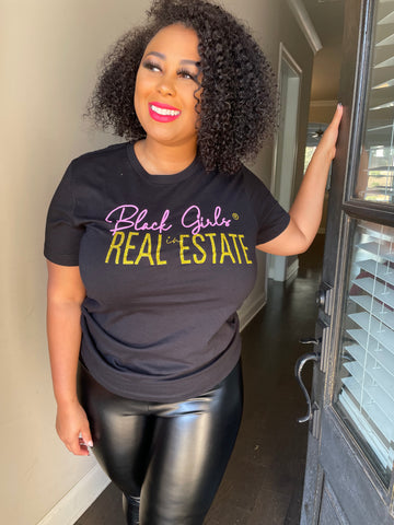Black Girls in Real Estate: New Logo Shirt
