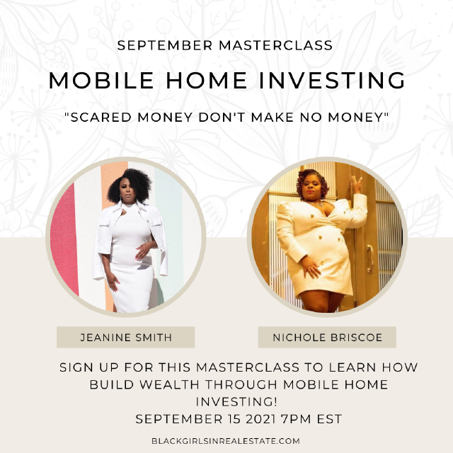 Replay: 6-Figure Mobile Home Investing Masterclass